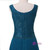 A-line Chiffon Lace Blue Mother Of The Bride Dresses With Jacket