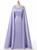 Lavender Satin Pearls Mermaid Mother Of The Bride Dresses