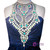 A-line Scoop Beaded Crystals Navy Blue Chiffon Short Homecoming Dress