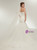 Women White Mermaid Sweetheart Tulle Wedding Dress