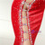 Red Mermaid Strapless Cut Out Split Front Prom Dress