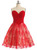 In Stock:Ship in 48 hours Quick Deilvery Red Sweetheart Lace Homecoming Dress