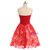 In Stock:Ship in 48 hours Quick Deilvery Red Sweetheart Lace Homecoming Dress