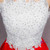 White Lace Red Satin Spaghetti Straps Two Piece Homecoming Dress