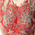Sexy Red Mermaid Lace Appliques Crystal Prom Dress