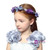 Girl Headdress Flower Cinderella Blue Hair Accessory