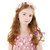 Garland Pink Hair Accessories Flower Girl Headdress Girl Hairband