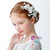 Children's White 2 piece  Hair Accessories Dress Accessories Clip 