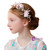 Girls' Hair Garland Pink Flowers Decorate Princess Accessories 