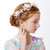 Girls' Hair Garland Pink Flowers Decorate Princess Accessories 