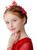 Children's Flower Girl Headdress Red Hairband Accessories