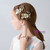 Princess Hair Accessories Golden 2 Piece Flower Children Hairpin Clip