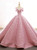 Pink Satin Tulle Off The Shoulder Appliques Wedding Dress