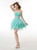 Light Blue Sweetheart With Beading Pleats Homecoming Dress