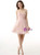 Pink Tulle Sweetheart With Pleats Beading Homecoming Dress