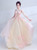 In Stock:Ship in 48 hours Pink Appliques Cap Sleeve Wedding Dress