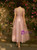 In Stock:Ship in 48 hours Pink Cap Sleeve Tea Length Bridesmaid Dress