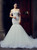 White Mermaid Tulle Off The Shoulder Appliques Wedding Dress