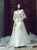 Sexy White Sheath Tulle Lace Corset Backless Wedding Dress
