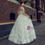 White Strapless Corset Tulle Appliques Floor Length Wedding Dress