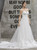 White Tulle Appliques Spaghetti Straps Backless Wedding Dress