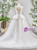 White Ball Gown Tulle Sweetheart Neck With Beading Wedding Dress