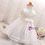 In Stock:Ship in 48 Hours White Tulle With Flower Litter Girl Dress