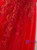 Plus Size Red Tulle Appliques Beading Short Sleeve Prom Dress