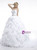 White Ball Gown Sweetheart Ruffle With Beading Wedding Dress