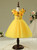 In Stock:Ship in 48 Hours Yellow Tulle Short Princess Belle Skirt Frozen