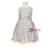 In Stock:Ship in 48 Hours Blue Embroidery Tulle Flower Girl Dress