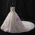 White Ball Gown Tulle Appliques Short Sleeve With Beading Wedding Dress