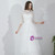 In Stock:Ship in 48 Hours White Two Piece Lace Tulle Wedding Dress