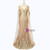 Champagne Tulle Lace Cowl Mother of the Bride Dresses for Weddings