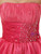 Pink Organza Sweetheart Neck Pleats With Beading Homecoming Dress