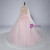 Pink Ball Gown Short Sleeve With Butterfly Flower Girl Dress