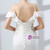 White Satin Mermaid Spaghetti Straps Backless Prom Dress