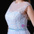 A-line Light Blue Tulle Lace Appliques Floor Length Prom Dress