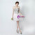 Light Pink Tulle Sweetheart Neck With Crystal Homecoming Dress