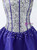 Purple Organza Sweetheart Short Homecoming Dress With Crystal