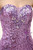 Blue Mermaid Sequins Sweetheart Neck With Crystal Prom Dress