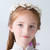 White Bow Flower Hairband Girl Princess Headdress