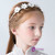 Girl's Headdress Hairpin White Flower Hairpin