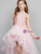In Stock:Ship in 48 Hours Ready To Ship Hi Lo Tulle Appliques Girl Dress