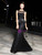 Black Tulle Mermaid Sequins Backless Prom Dress With Beading