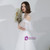 In Stock:Ship in 48 Hours White Spaghetti Straps Tulle Long Wedding Dress