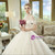 White Ball Gown Off The Shoulder Appliques Wedding Dress