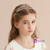 Love Headband Crown With Hair Comb Flower Crown