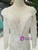 Light Champagne Tulle Sequins Mermaid Long Sleeve Wedding Dress With Beading