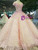 Pink Purple Lace Appliques Cap Sleeve Backless Wedding Dress With Beading